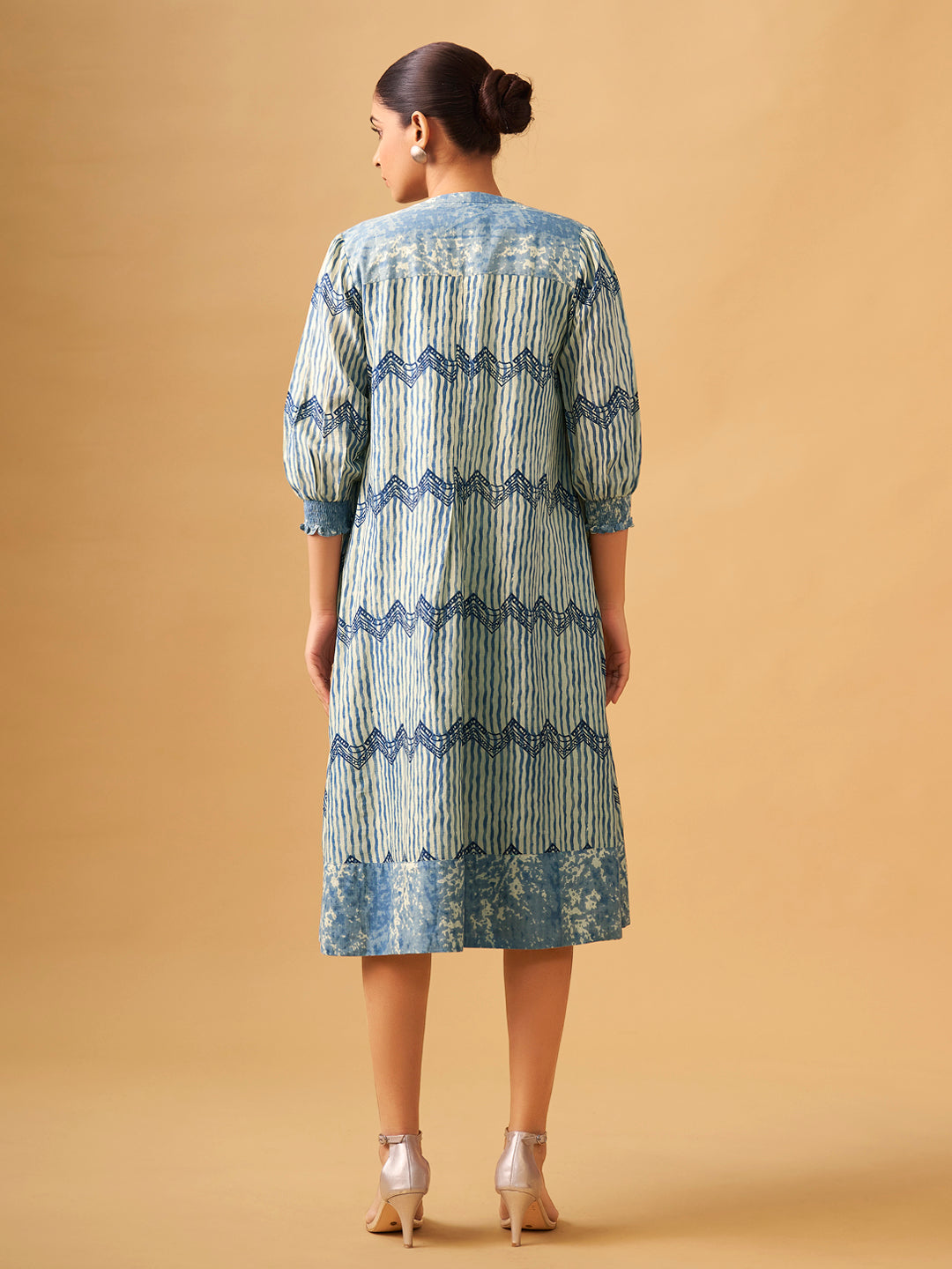 Chic Everyday Cotton Dress with Matching Jacket