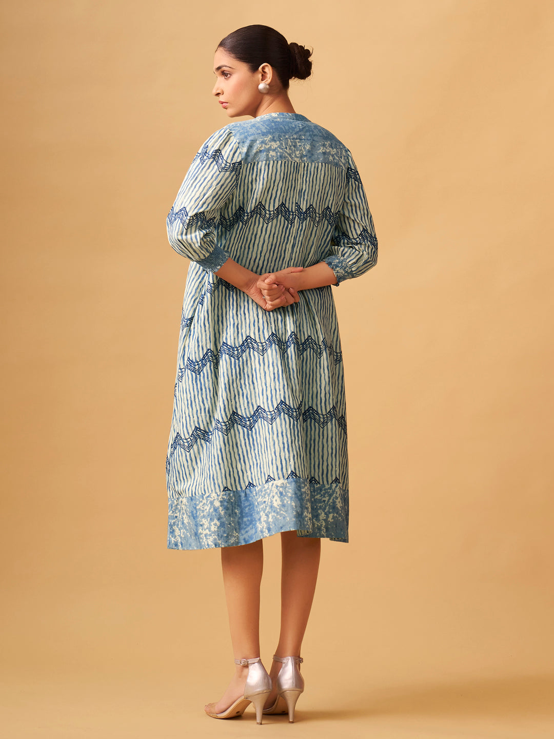 Chic Everyday Cotton Dress with Matching Jacket