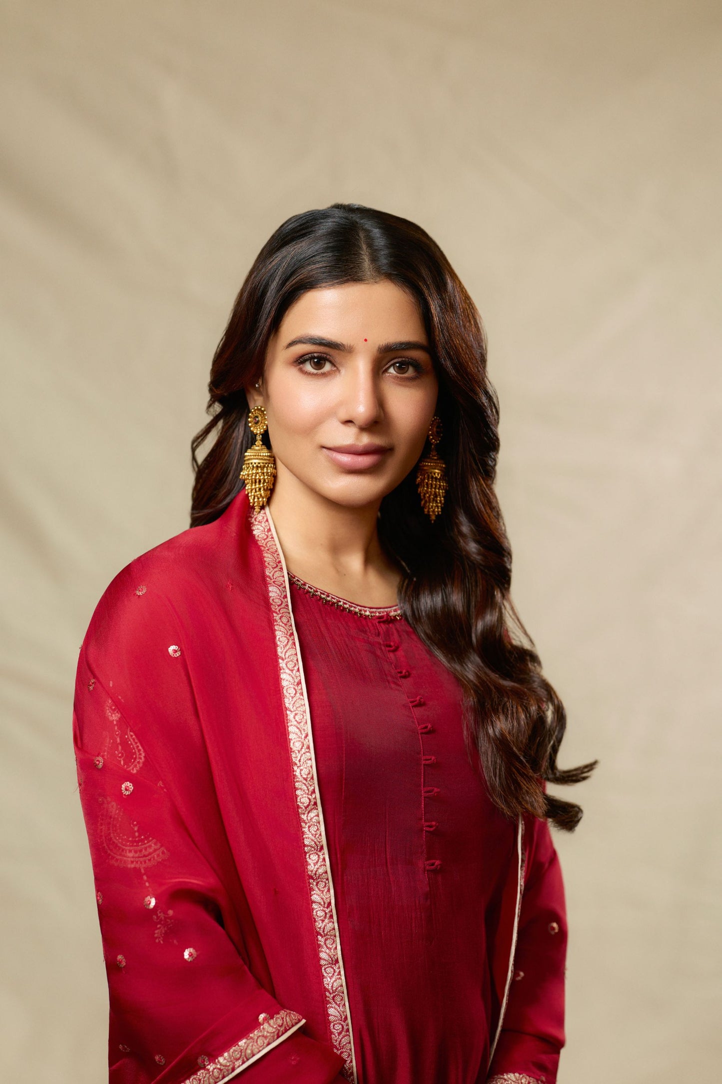 Gulnaar Anarkali Suit Set with Dupatta